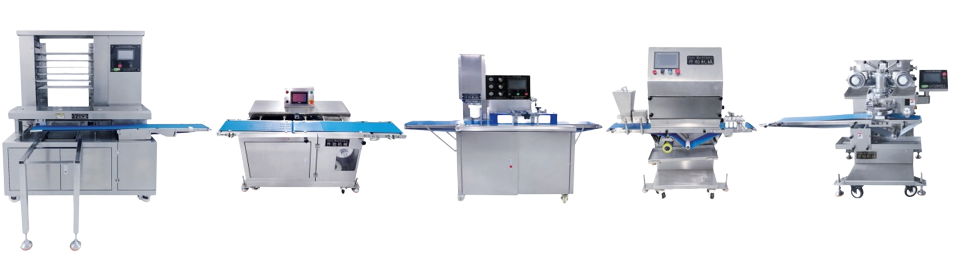 SY-800-B 高端肉饼/虾饼/包心米饼成型生产线